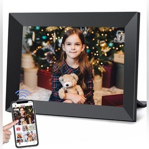 Frameo 10.1 Inch WiFi Digital Picture Frame with 1280 * 800P IPS Touch Screen